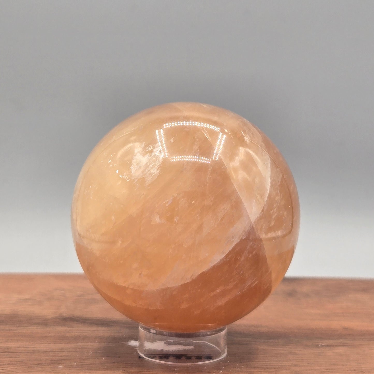 Honey Optical Calcite Sphere 182