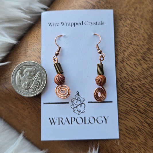 Bead Earrings 1064