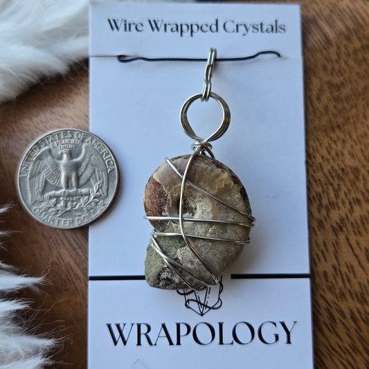 Ammonite Pendant 1087