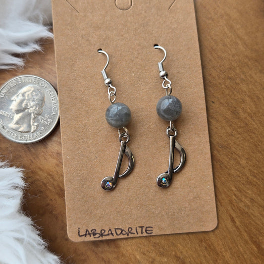 Labradorite Earrings 1165