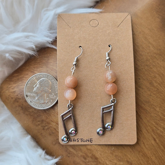 Sunstone Earrings 1162