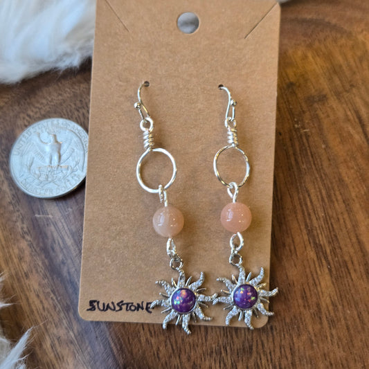 Sunstone Sun Earrings 1342