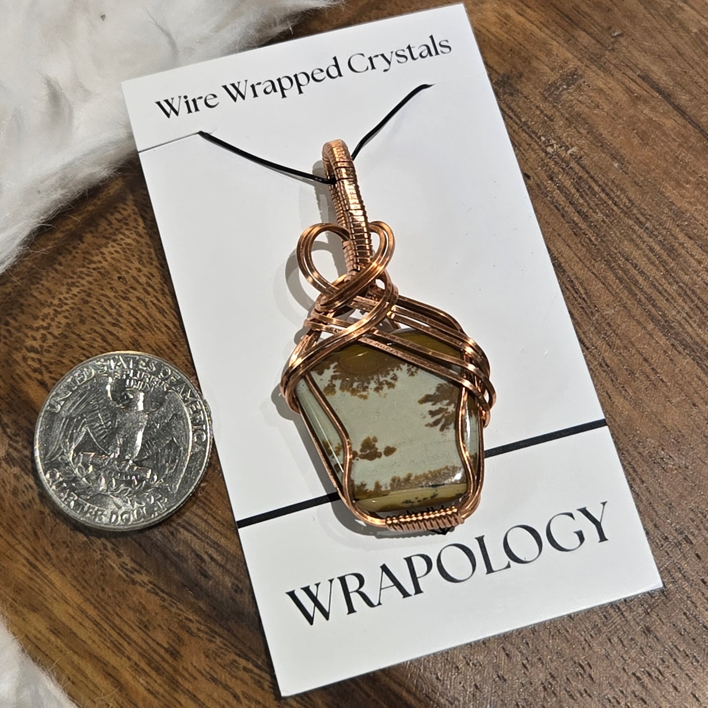 Owyhee Picture Jasper Pendant 1417