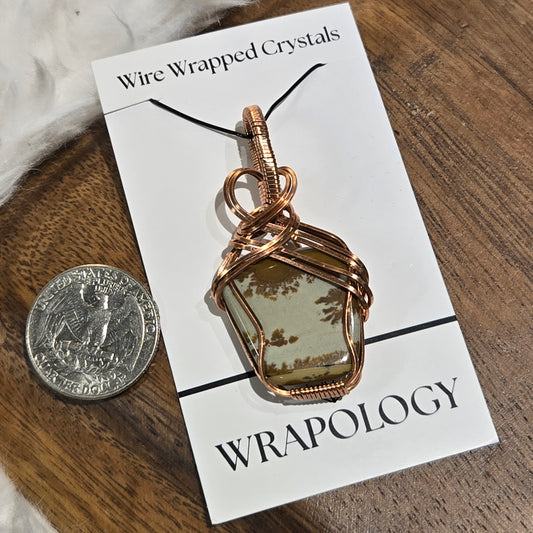 Owyhee Picture Jasper Pendant 1417