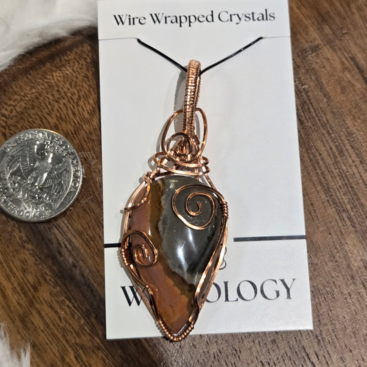 Polychrome Jasper Pendant 1415