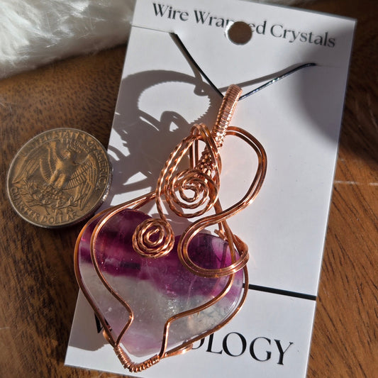 Fluorite Pendant 1420