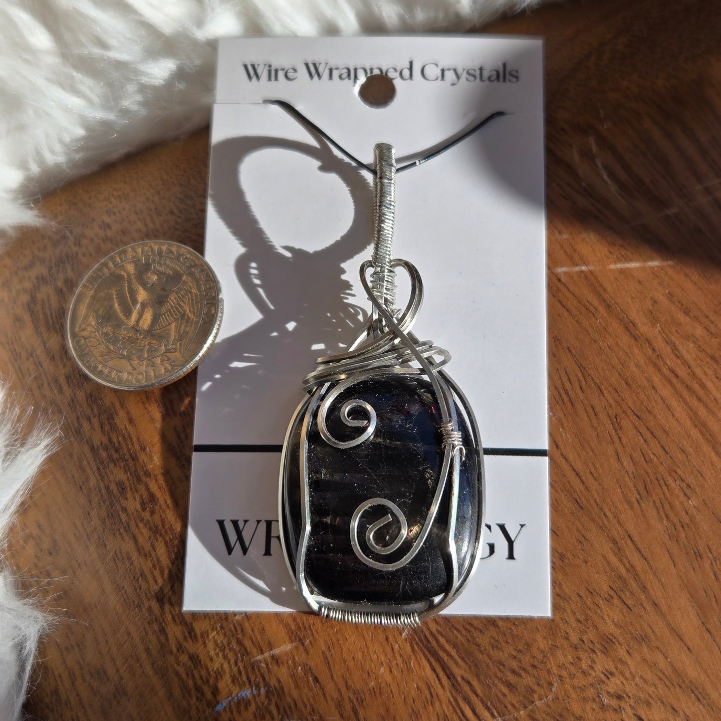 Hypersthene Pendant 1419