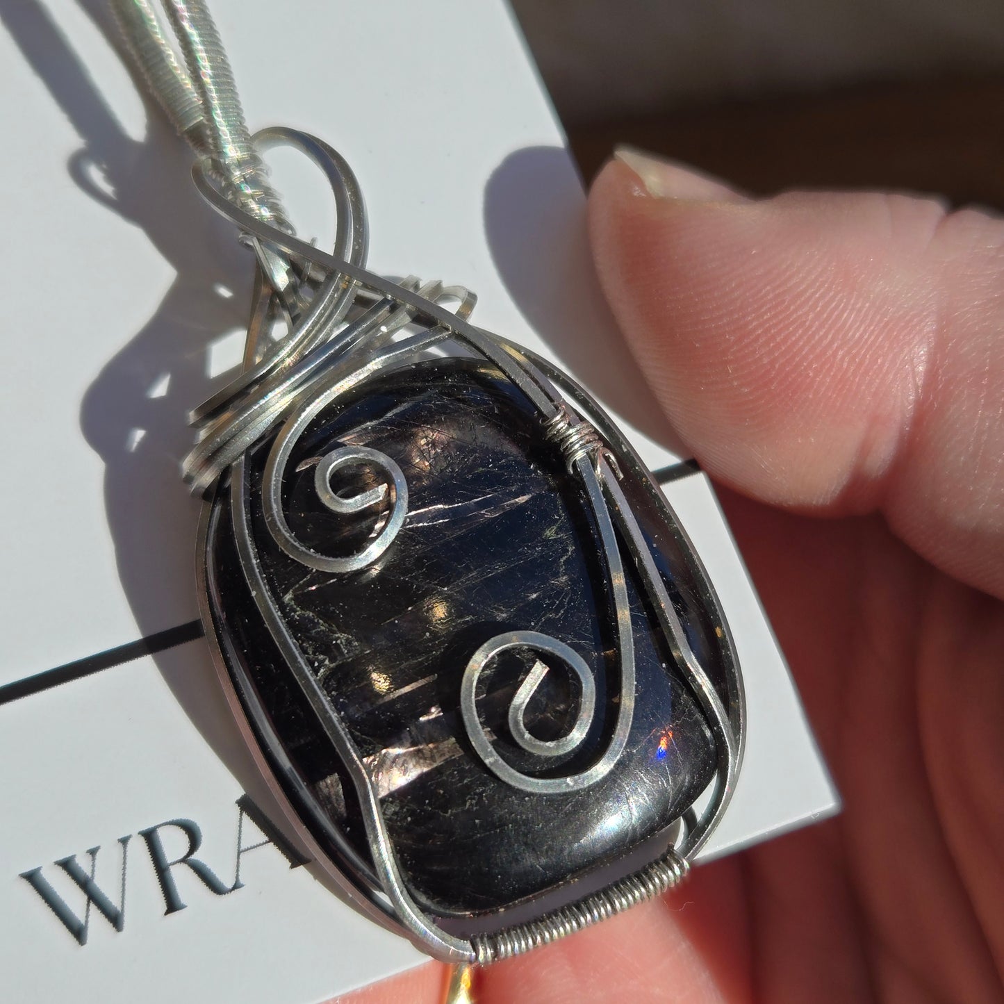 Hypersthene Pendant 1419