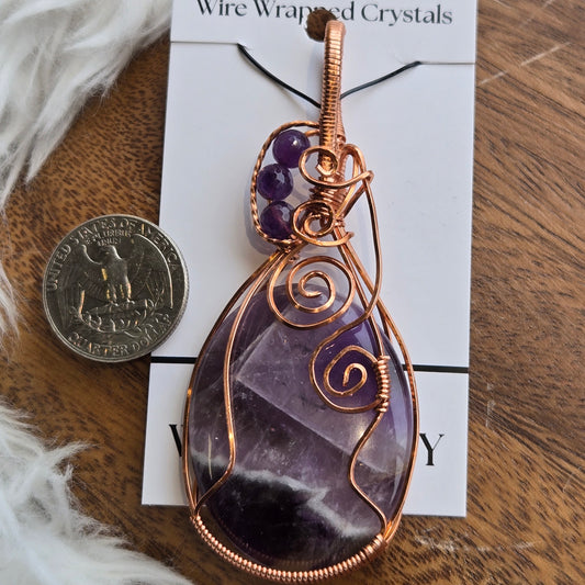 Amethyst w/Amethyst Beads 1439