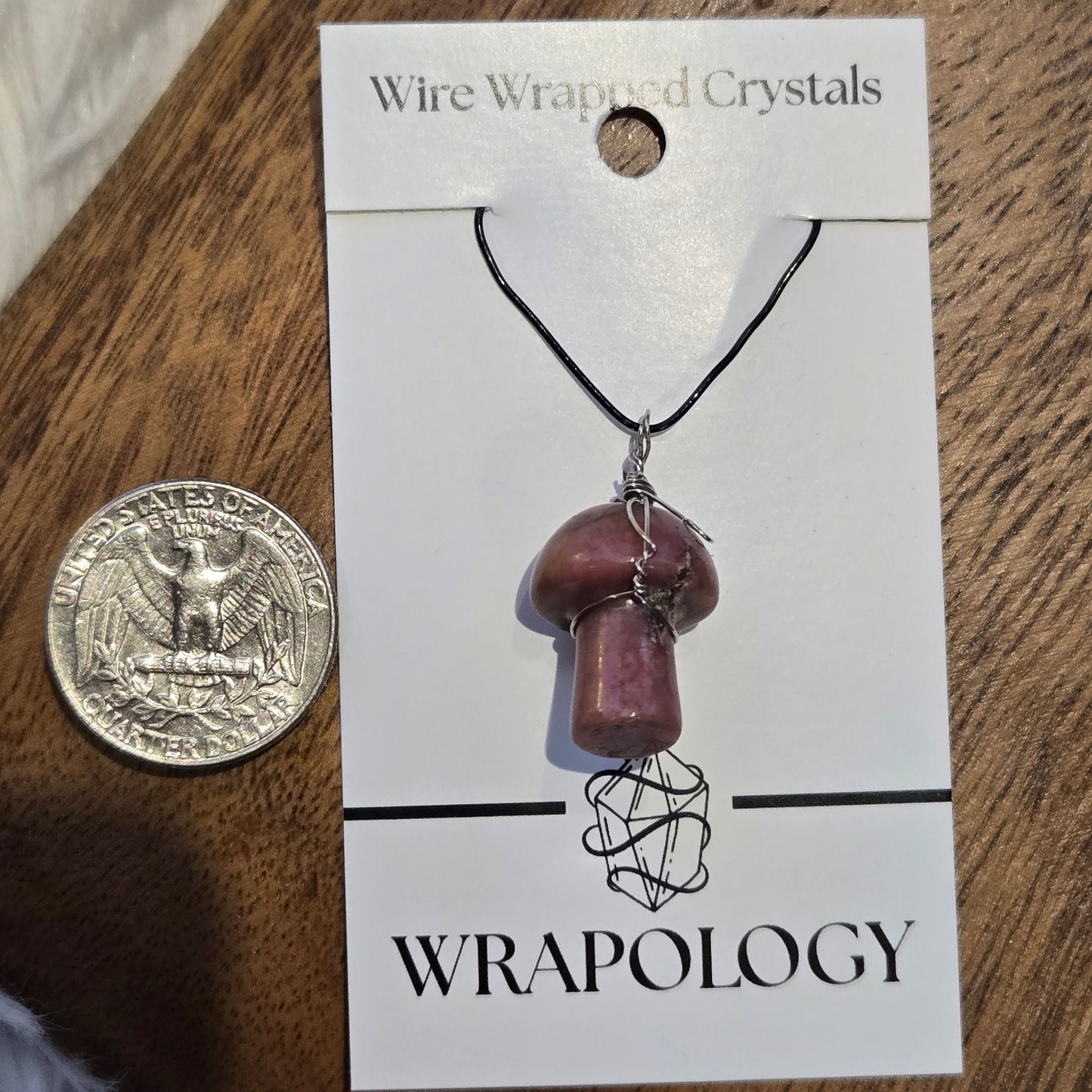Pink Opal Pendant 1448