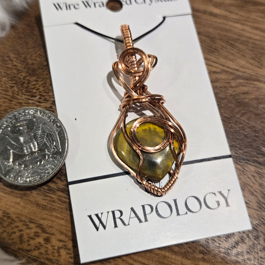 Bumblebee Jasper Pendant 1462