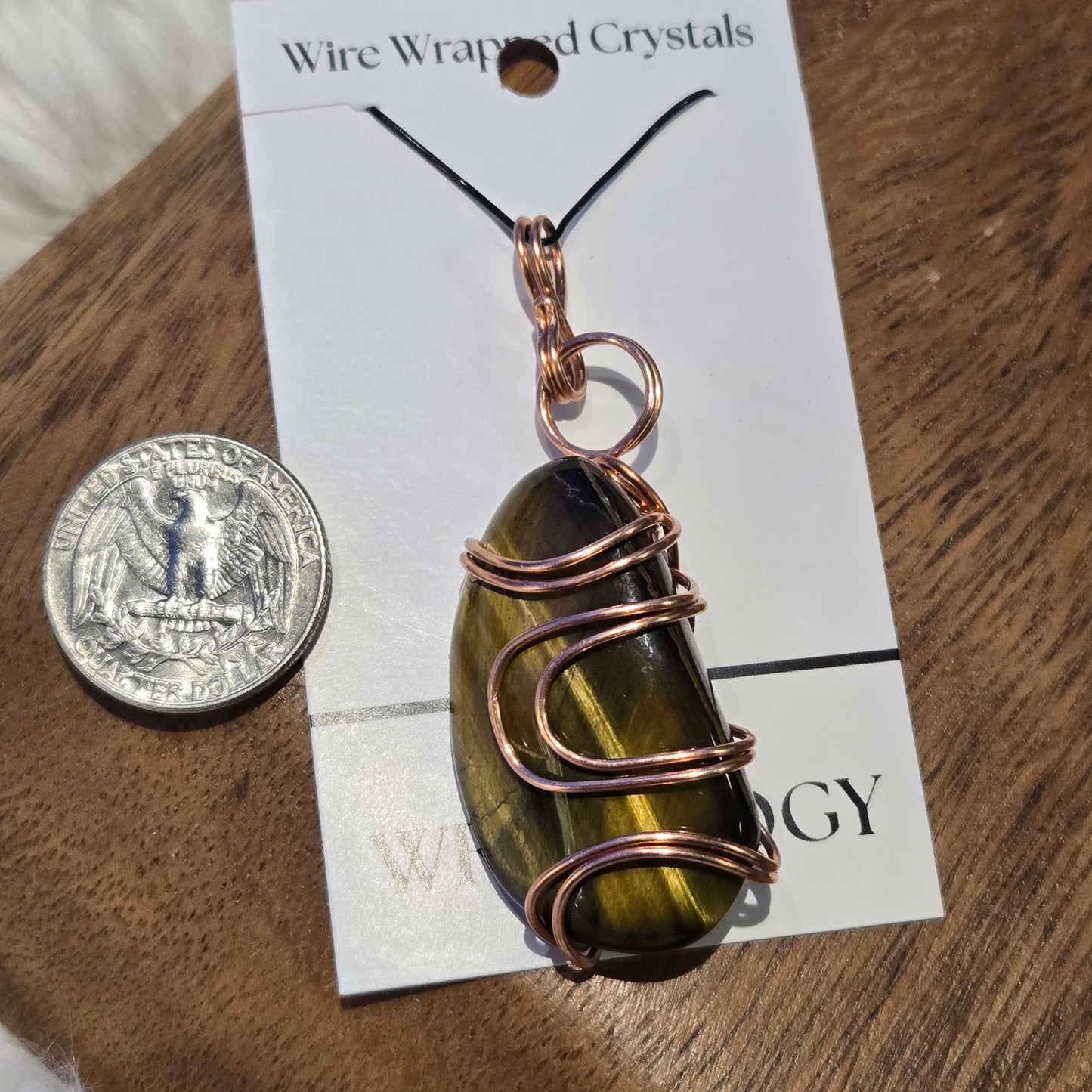 Tiger's Eye Pendant 1469