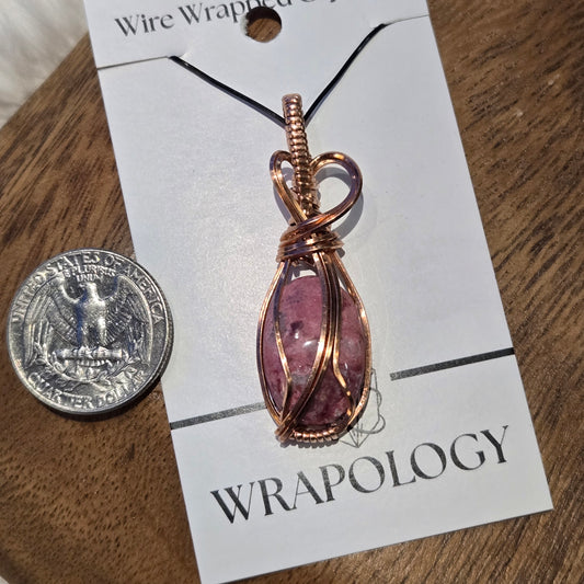 Thulite Pendant 1467