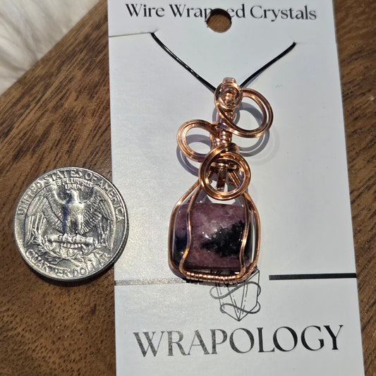 Rhodonite Pendant 1468
