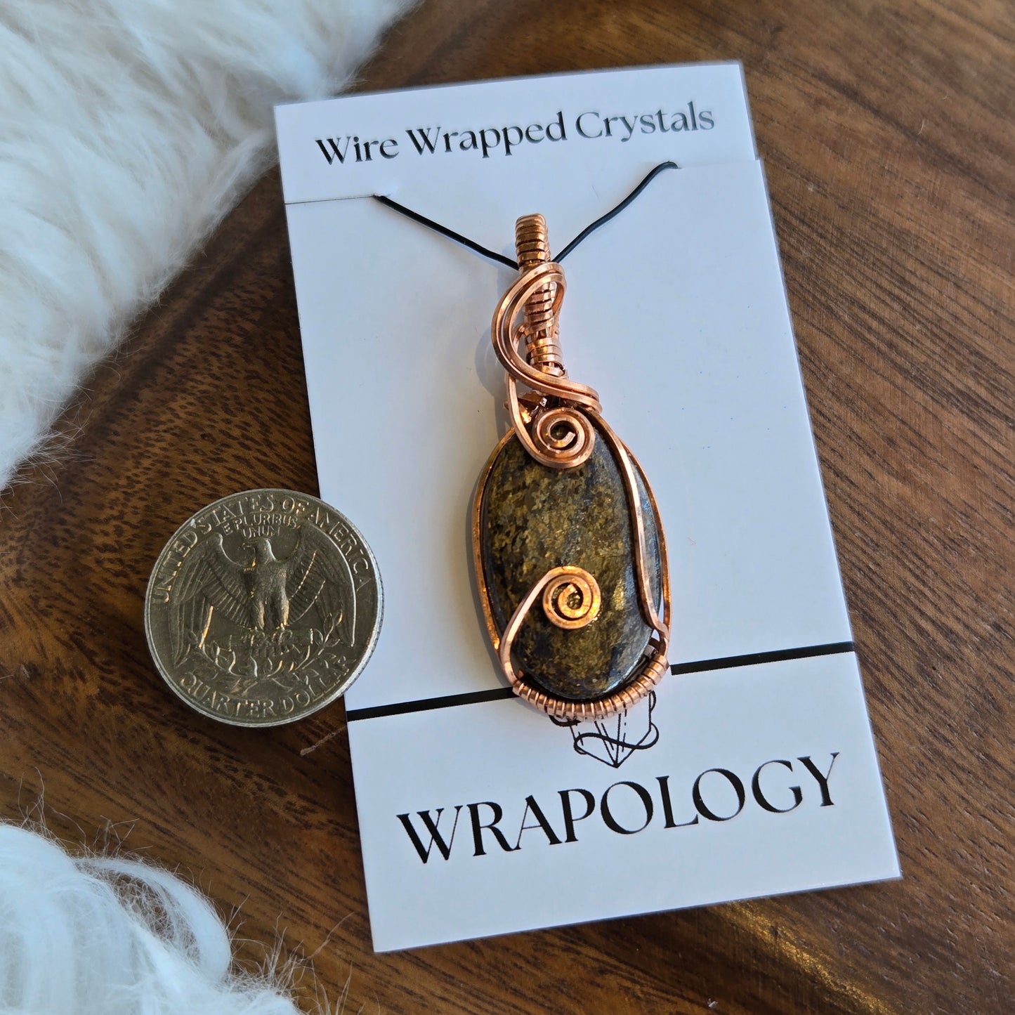 Bronzite Pendant 1486