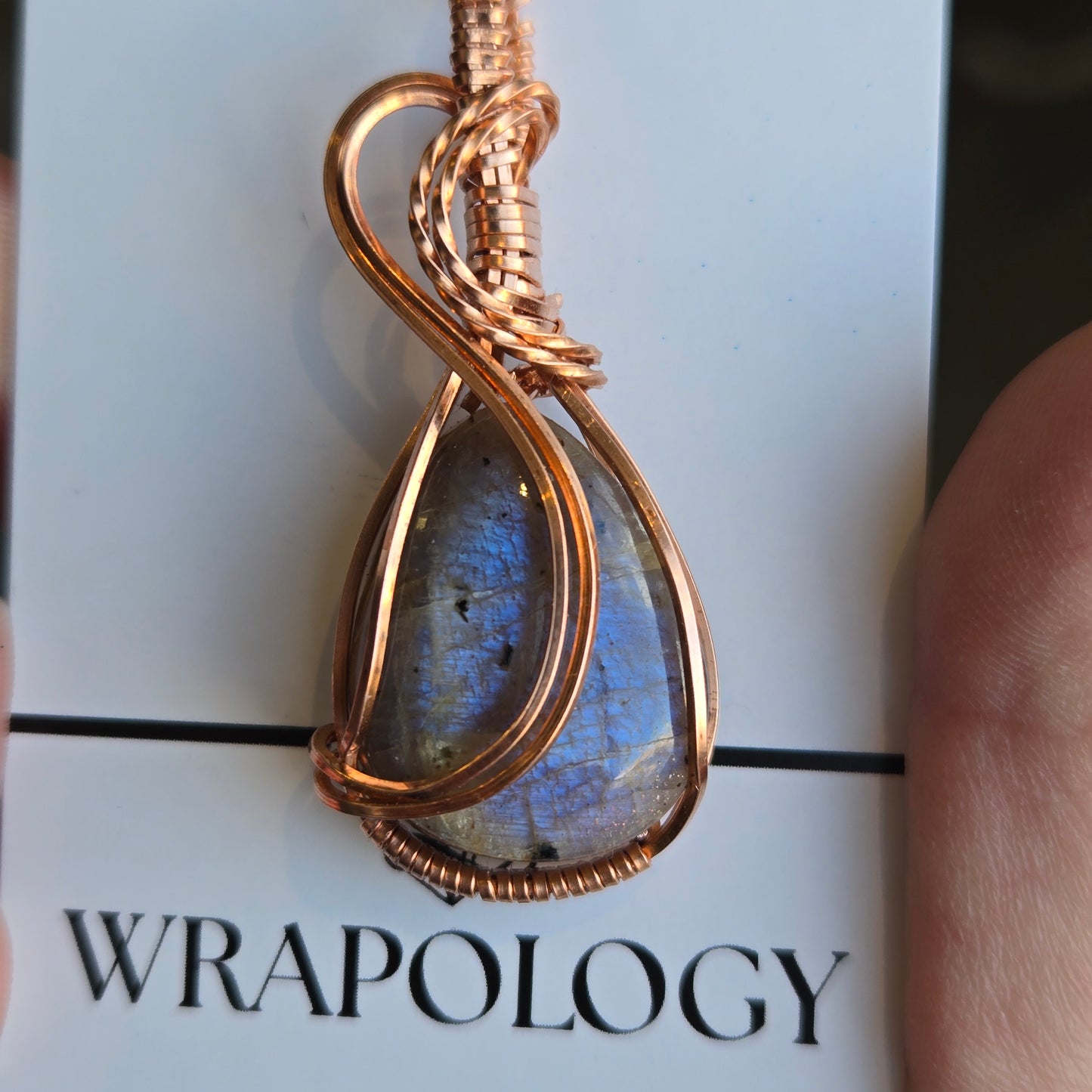 Belomorite (Sunstone/Moonstone) Pendant 1489