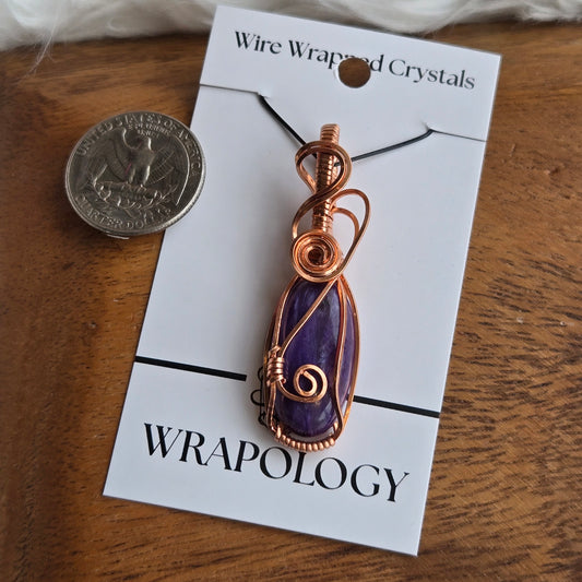 Charoite Pendant 1498