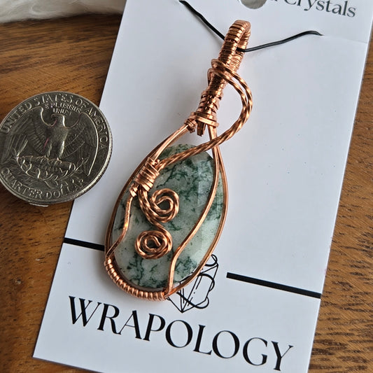Tree Agate Pendant 1502