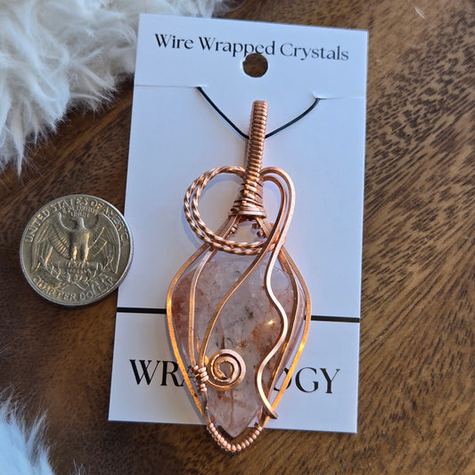 Fire Quartz Pendant 1511