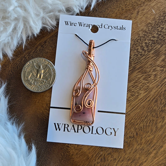 Pink Opal Pendant 1514
