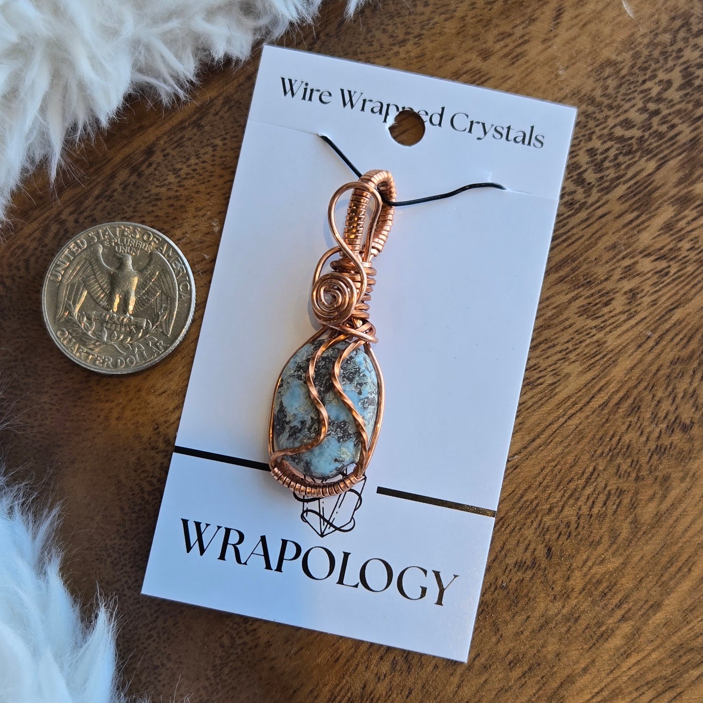 Larimar Pendant 1518
