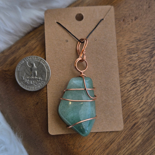 Green Aventurine Pendant 1528