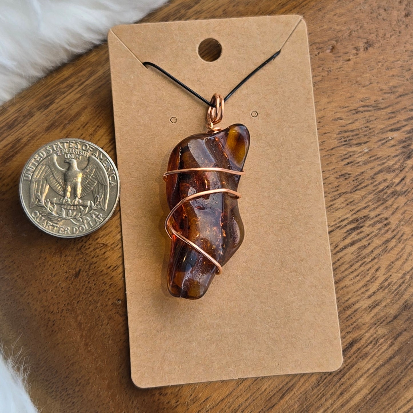Baltic Amber Pendant 1527