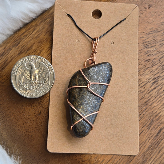 Bronzite Pendant 1526