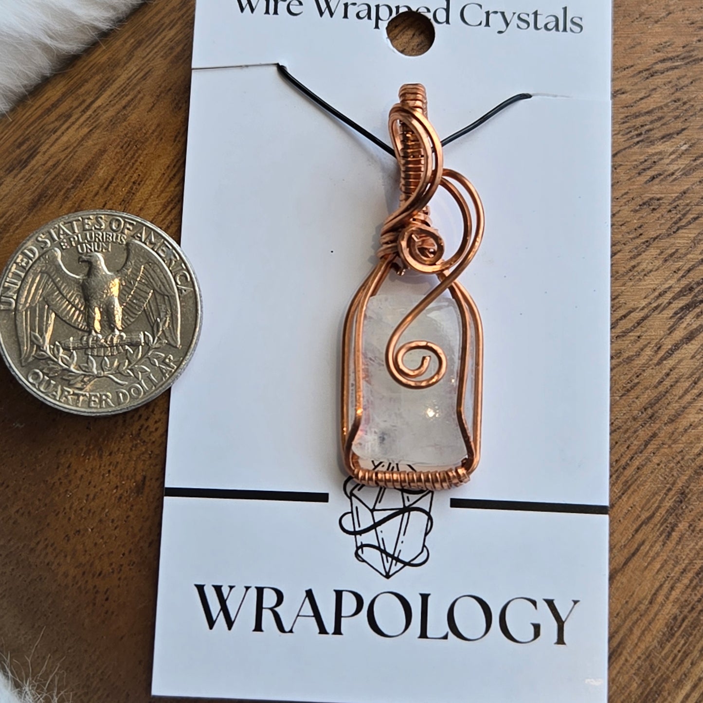 Rainbow Moonstone Pendant 1532