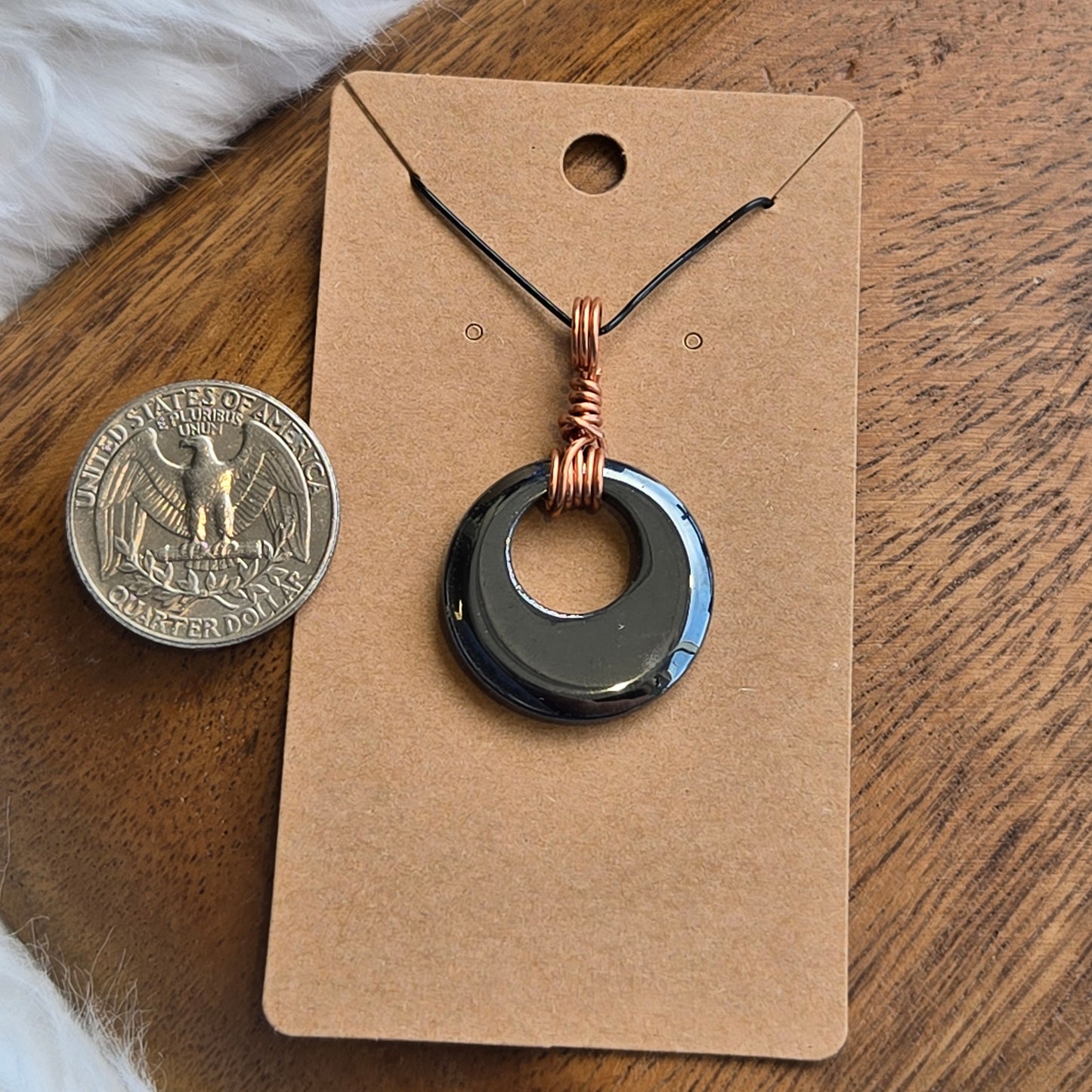 Hematite Pendant 1542