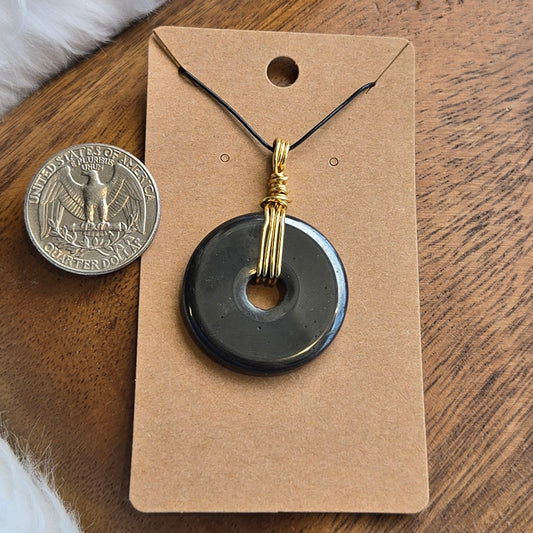Hematite Pendant 1545