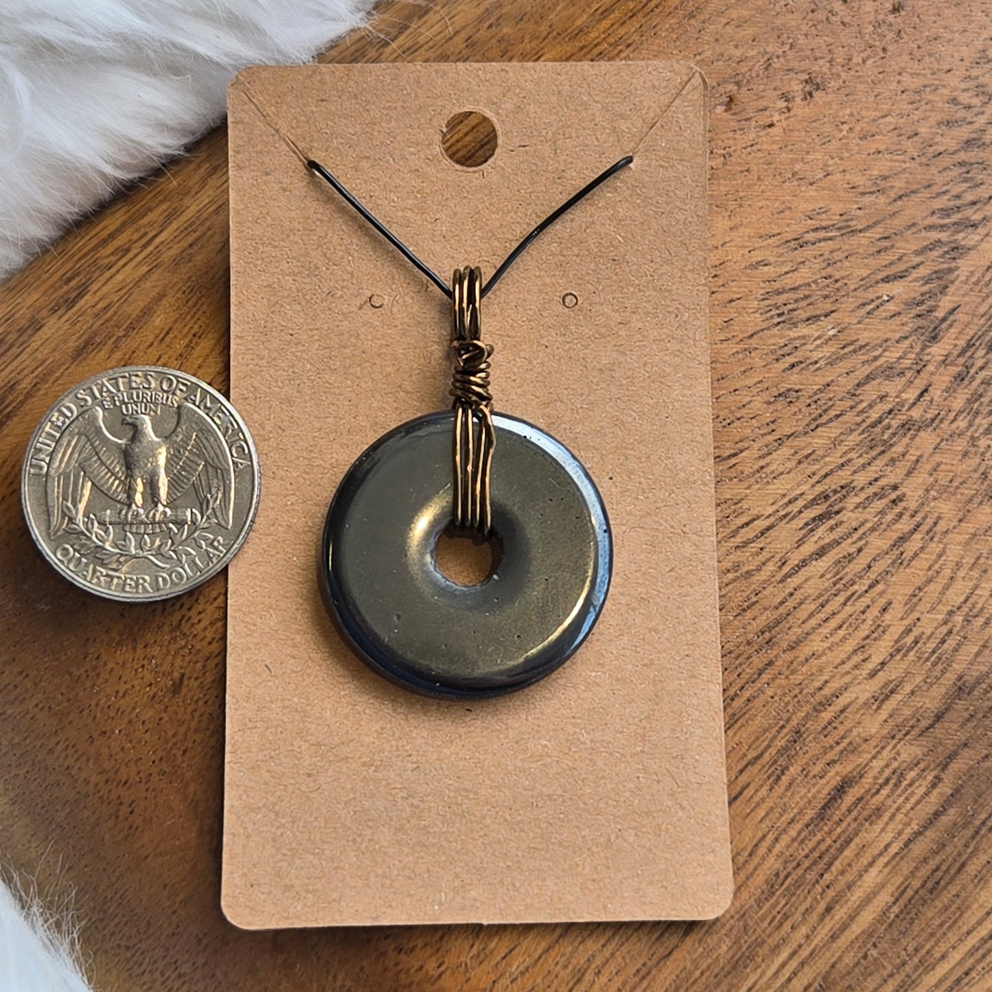 Hematite Pendant 1544