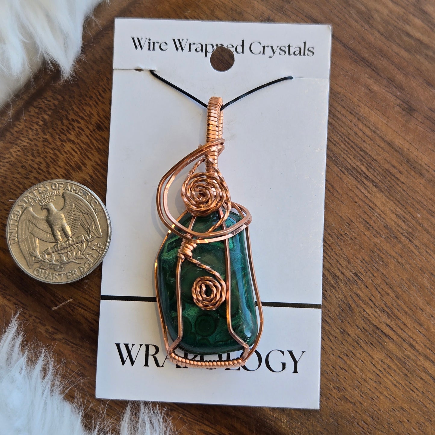 Malachite Pendant 1573