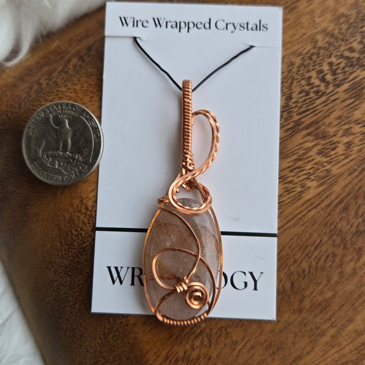 Fire Quartz Pendant 1585