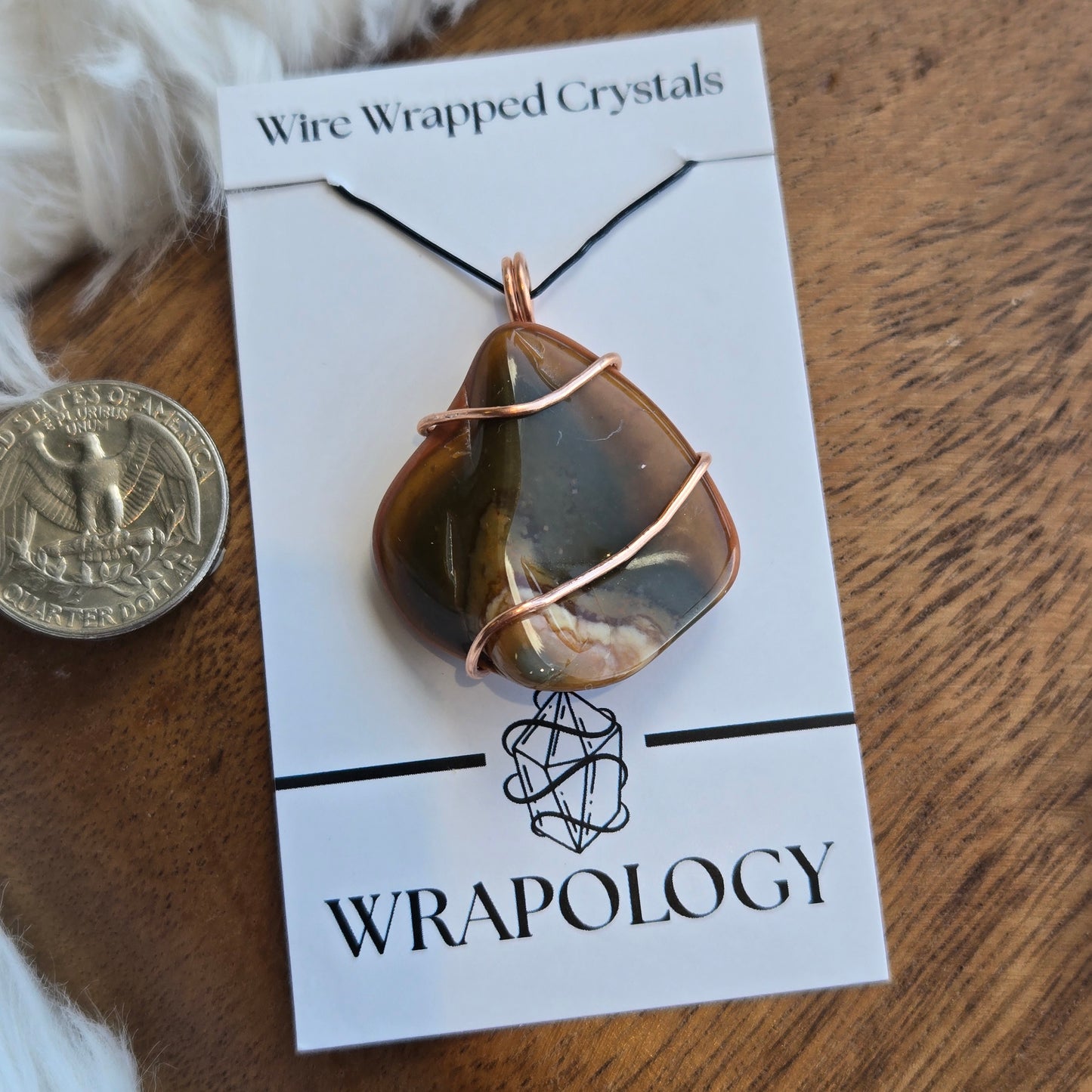 Polychrome Jasper Pendant 1599