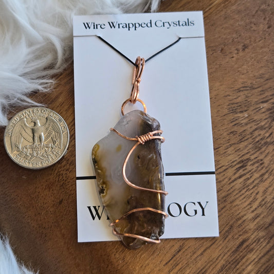 Agate Pendant 1605