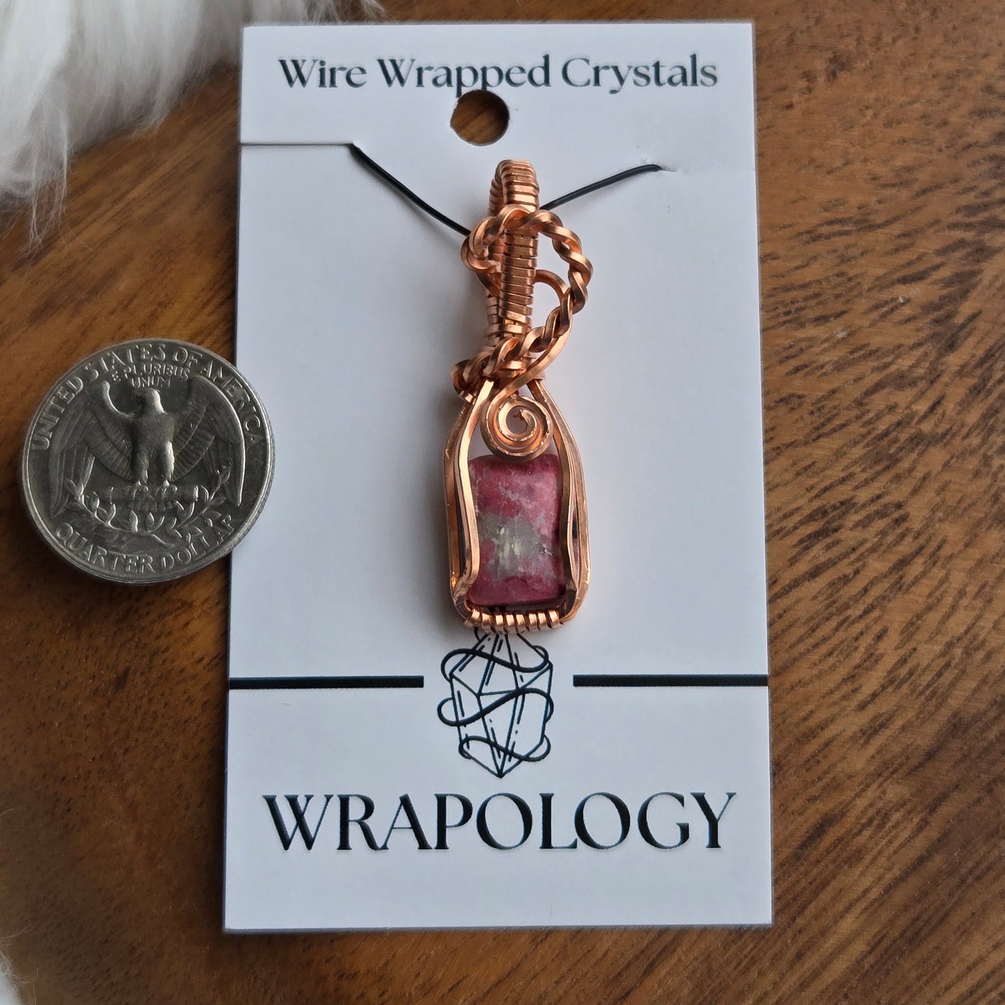Thulite Pendant 1624