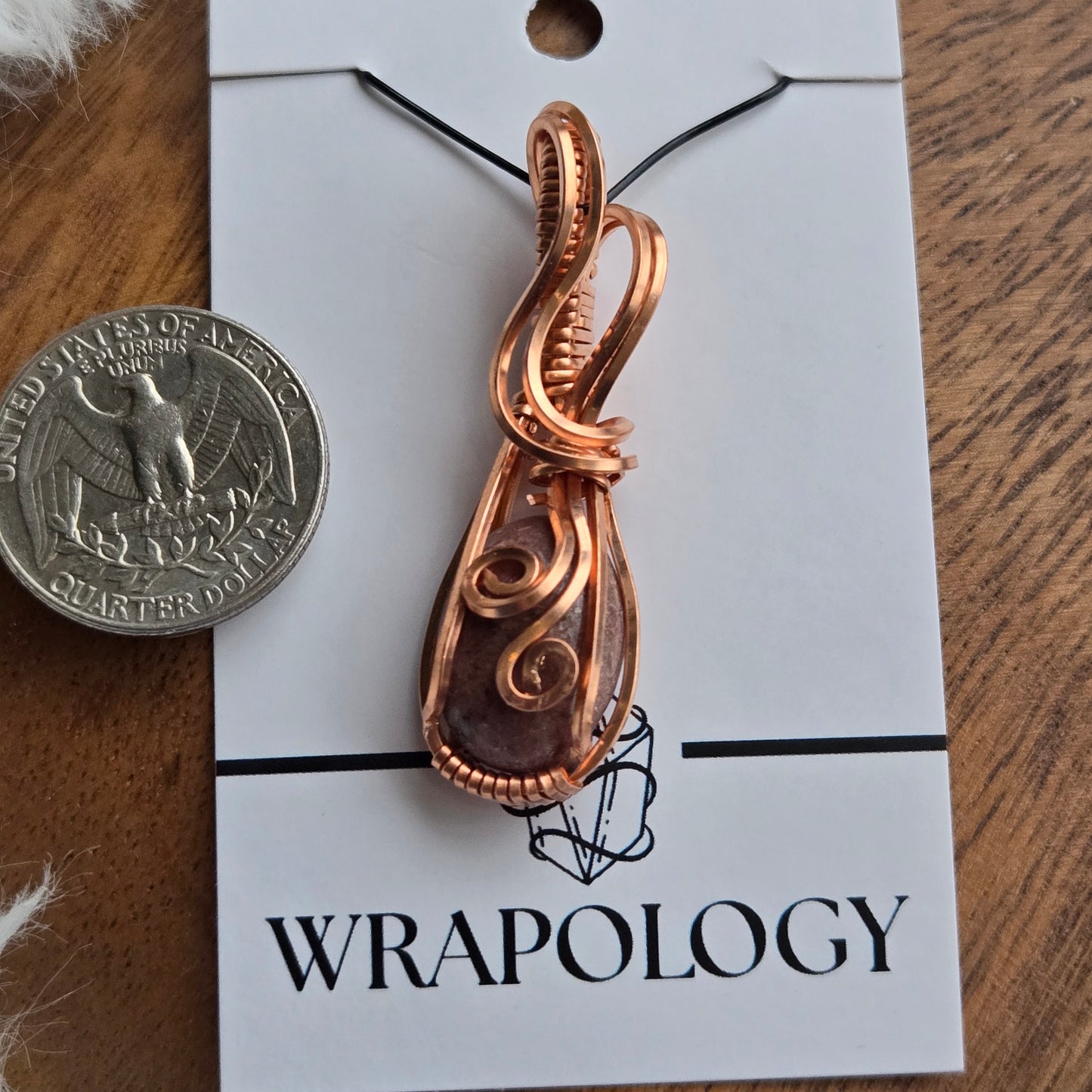 Lepidolite Pendant 1620
