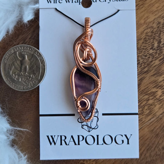 Fluorite Pendant 1628