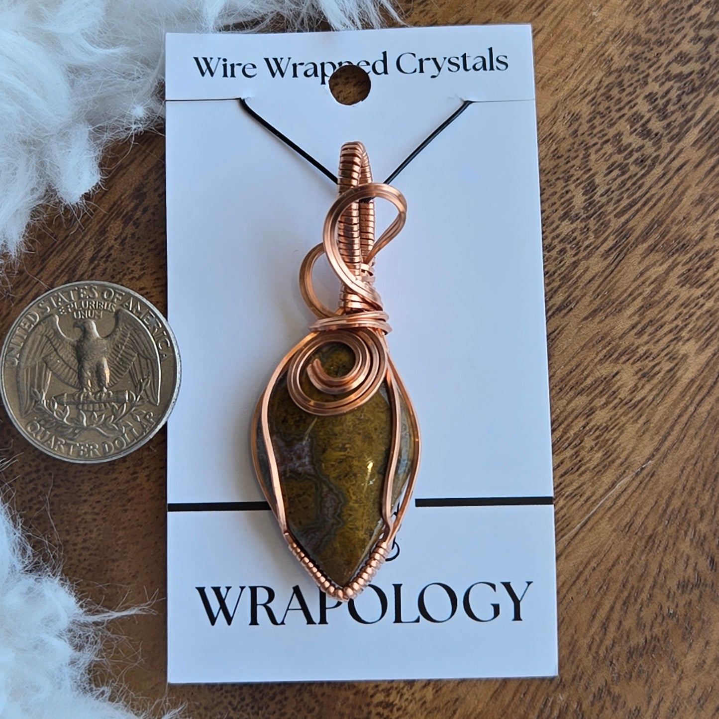 Ocean Jasper Pendant 1633