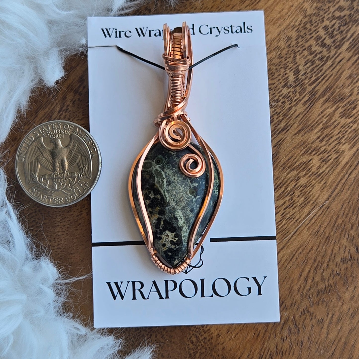 Kambaba Jasper Pendant 1639
