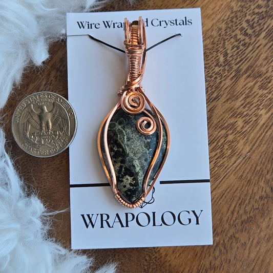 Kambaba Jasper Pendant 1639