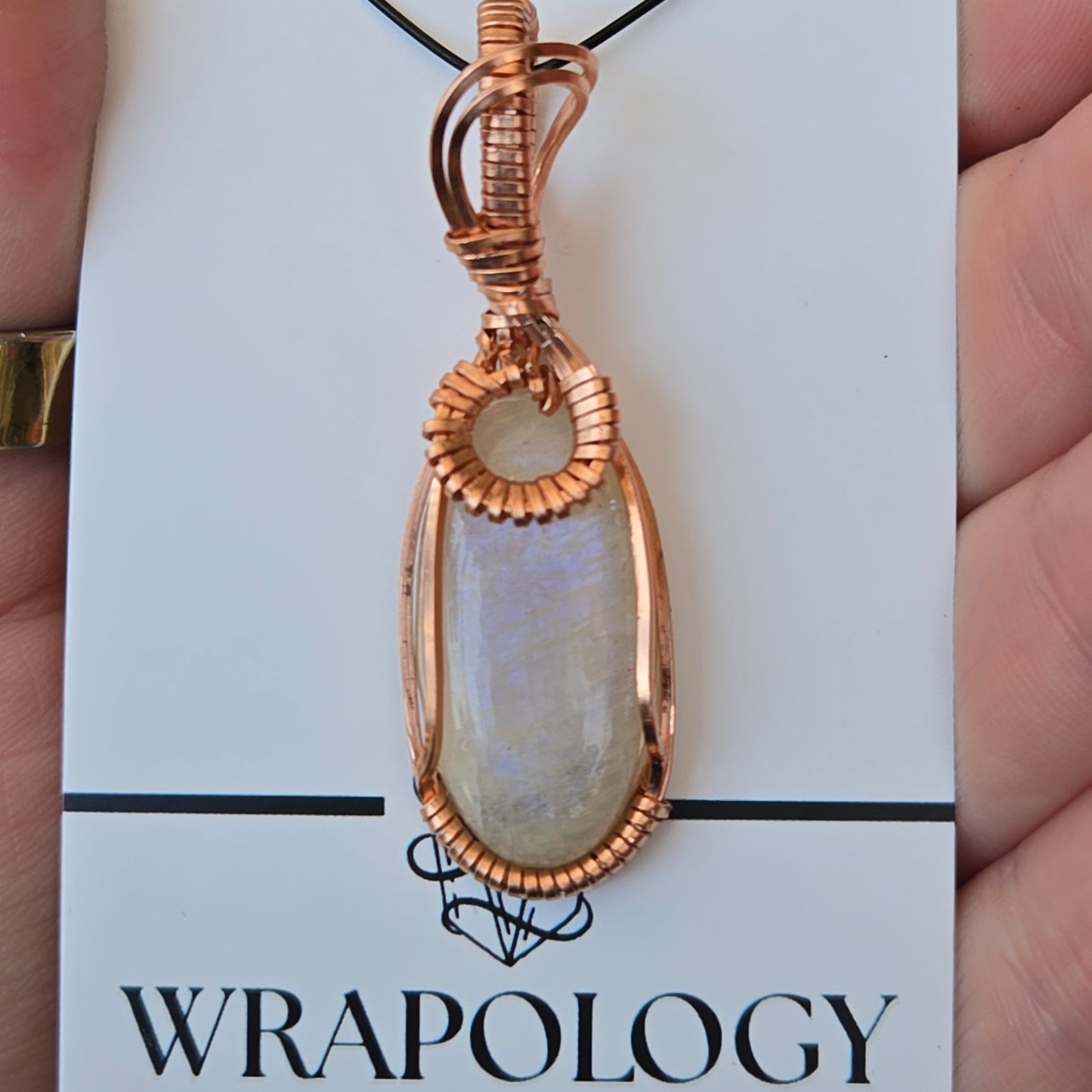 Rainbow Moonstone Pendant 1651