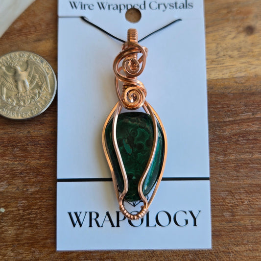 Malachite Pendant 1653