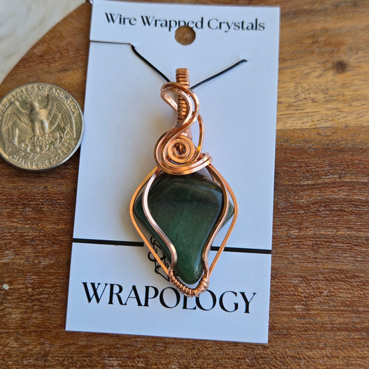 Green Aventurine Pendant 1656