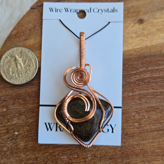 Bronzite Pendant 1663
