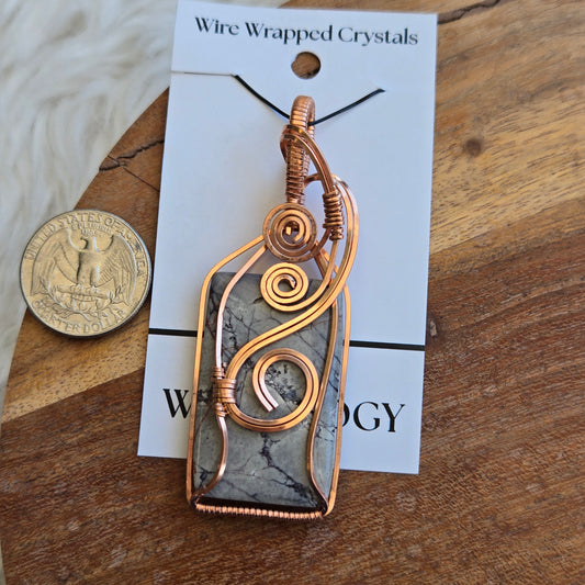 Prehenite Pendant 1666