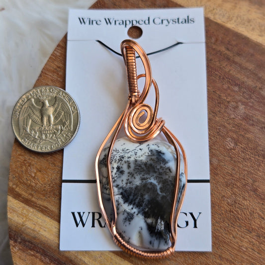 Petrified Coral Pendant 1673