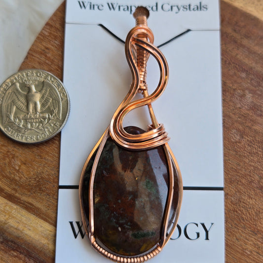 Ocean Jasper Pendant 1675