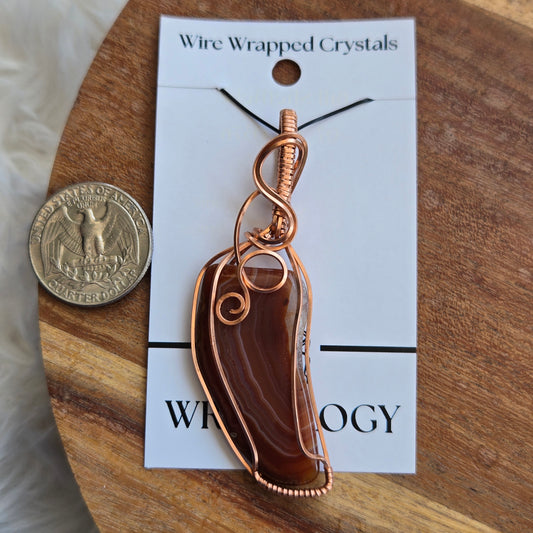 Brazillian Agate Pendant 1682